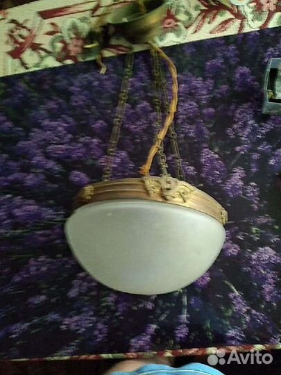 Люстра антиквариат