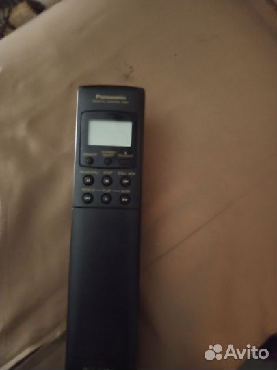 Пульт для видео магнитофона panasonic