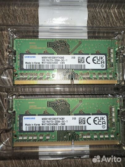 Оперативная память samsung ddr4 16gb 3200