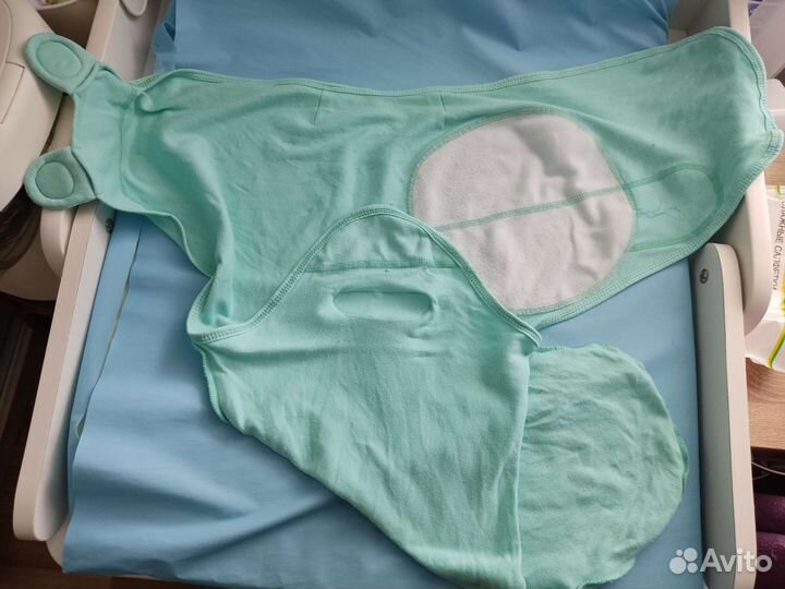 Пеленка кокон на липучках