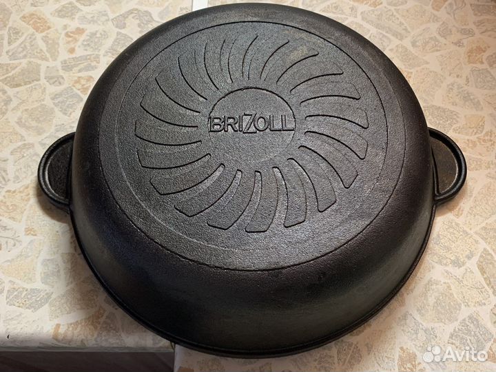 Сковорода-жаровня чугунная