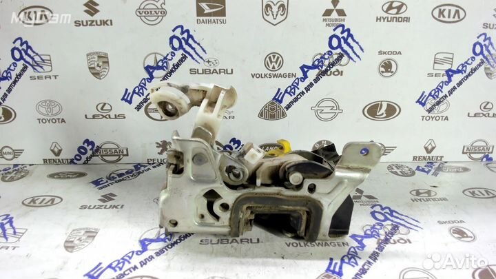 Замок двери задней левой Renault Sandero 2009-2014