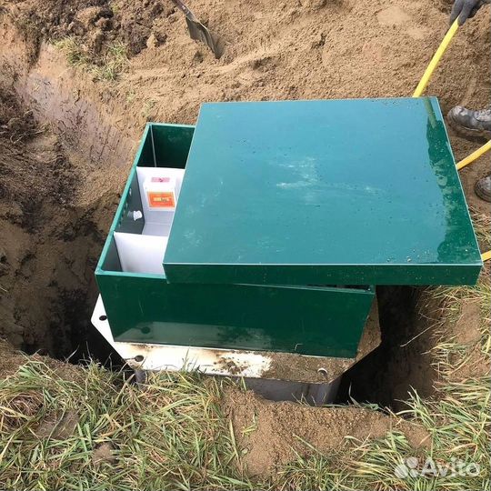 Стация биологической очистки с монтажом для дачи