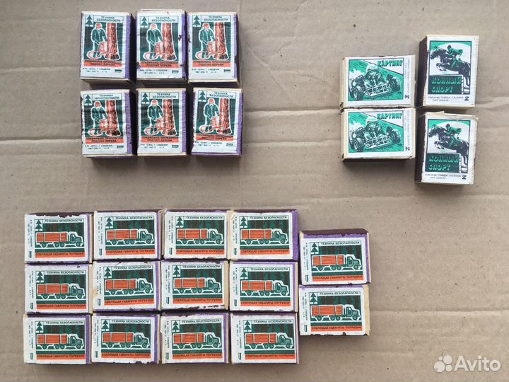 Спички из СССР