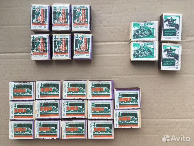 Спички из СССР