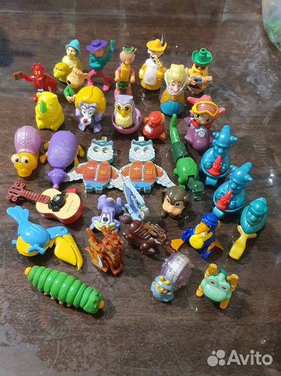 Игрушки из киндера. Неполные серии