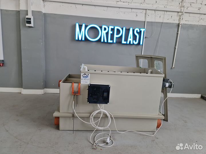 Барабанный фильтр для пруда и узв 100куб (d5i4)