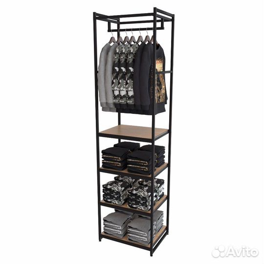 Стеллаж для одежды A2260-19-чдс 220х60х45
