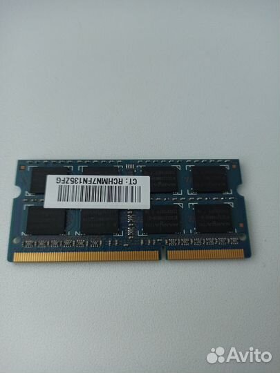 Озу/Ram, ddr 3 для ноутбука 4GB