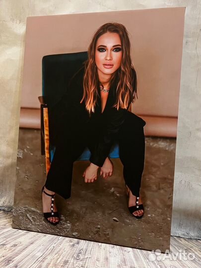 Печать на холсте,портрет по фото,картина