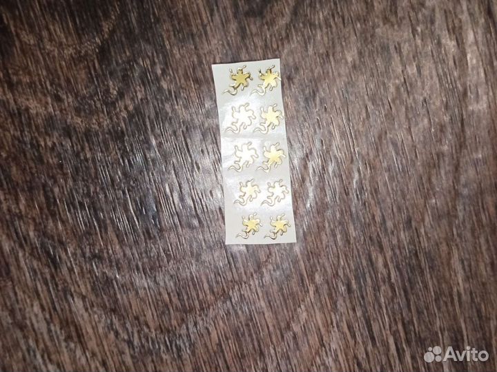 Термо наклейки на ногти