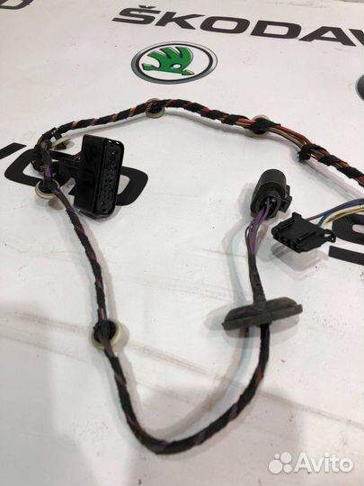 Проводка двери задняя правая Skoda Octavia A5 (1Z)