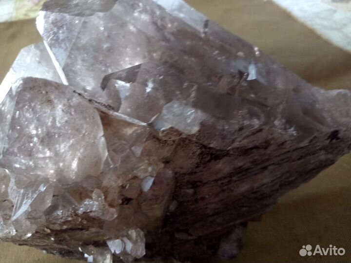 Друза горного хрусталя