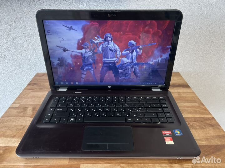 Игровой премиум HP 4 ядра 6Gb SSD 256Gb две видюхи