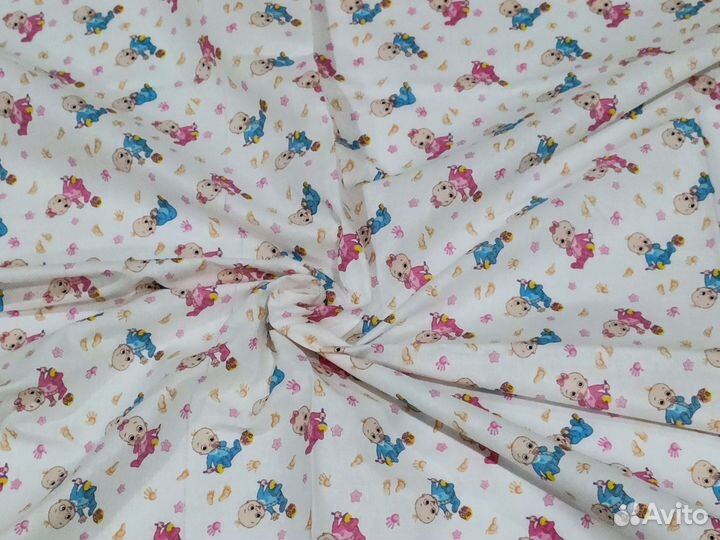 Пеленки детские 90 на 120 бязь новые комплект 5 шт