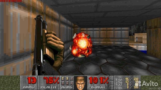 Игра Doom Nintendo snes