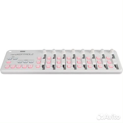 Midi контроллер korg nanokontrol2-WH