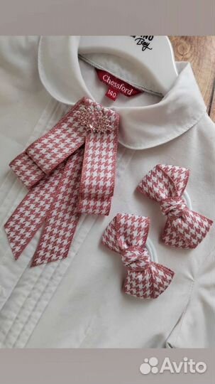 Галстук школьный для девочки