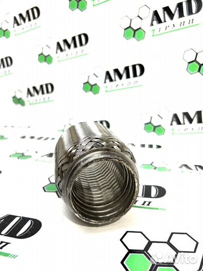 Гофра глушителя hyundai solaris Kia 51-120 AMD