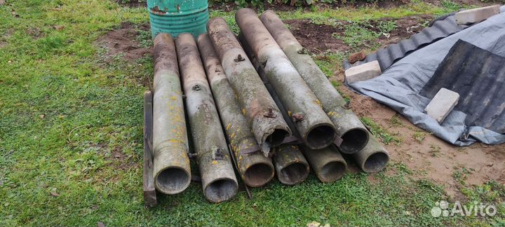 Бетонные столбы для забора