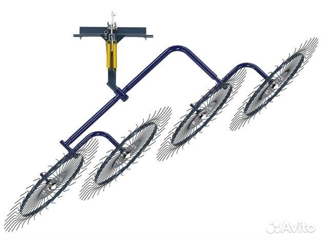 Грабли СКАУТ PL-4600, 2023