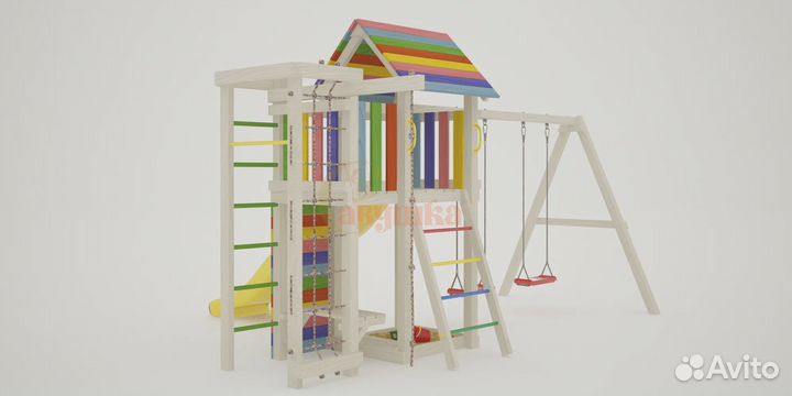 Детская площадка Савушка Мастер 10 (White Color)