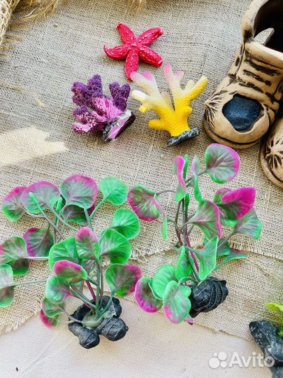 Декорации для аквариума