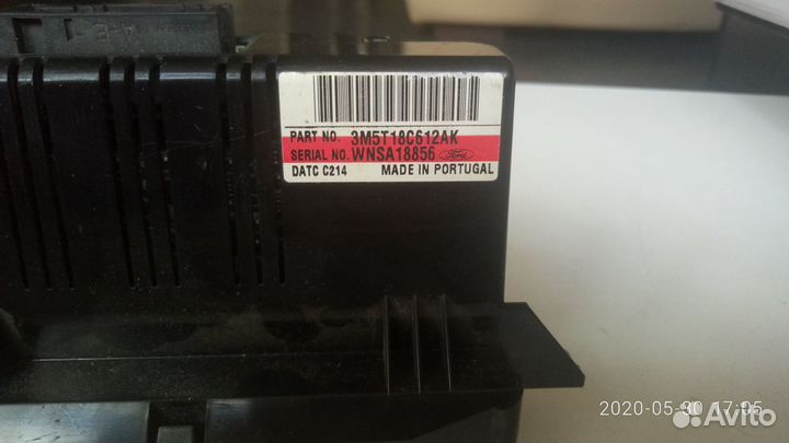 Блок управления климат контролем Форд