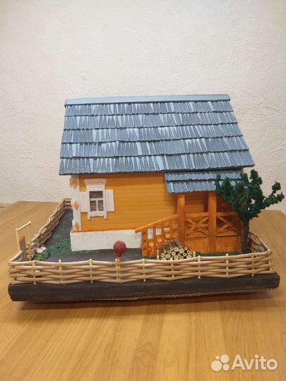 Макет. Русская изба