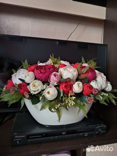 Букет искусств декор