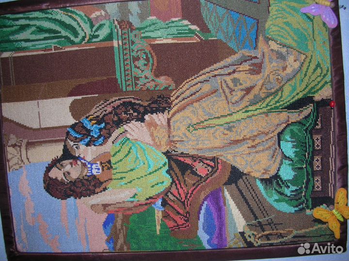 Картины вышитые крестиком и бисером