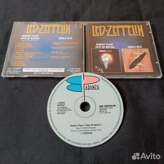 CD LED Zeppelin 2 альбома