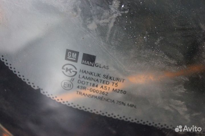 Стекло лобовое - Chevrolet Aveo T250 (2006-12гг)