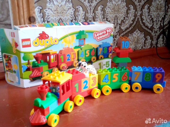 Lego duplo поезд