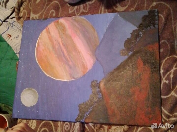 Вид на юпитер