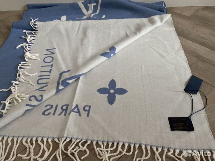 Шарф кашемировый новый Луи Виттон