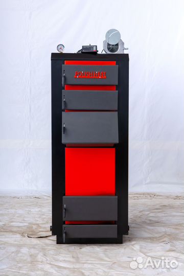 Твердотопливный котел длительного горения