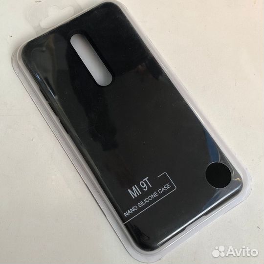 Силиконовый чехол на Xiaomi 9Т черный