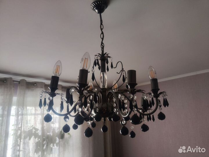 Люстра потолочная бу