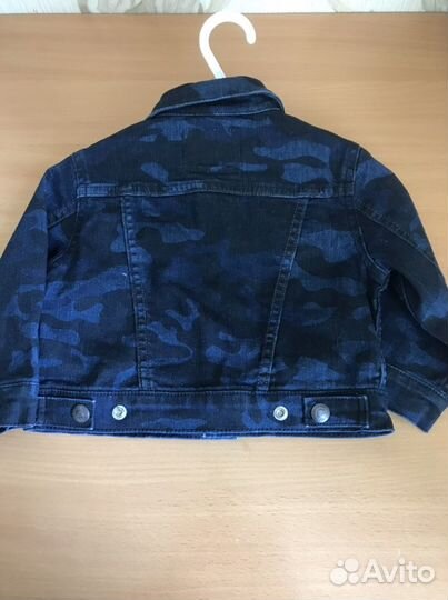 Джинсовая куртка levis 12м