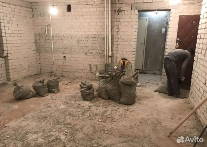 Демонтаж квартиры, демонтажные работы,вывоз мусора