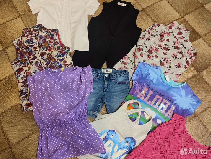 Вещи пакетом для девочки