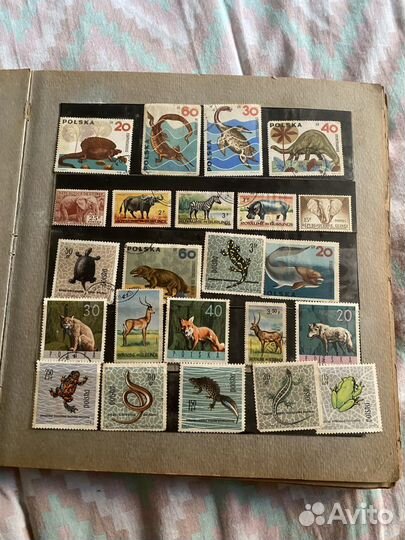 Марки времен СССР, из разных стран