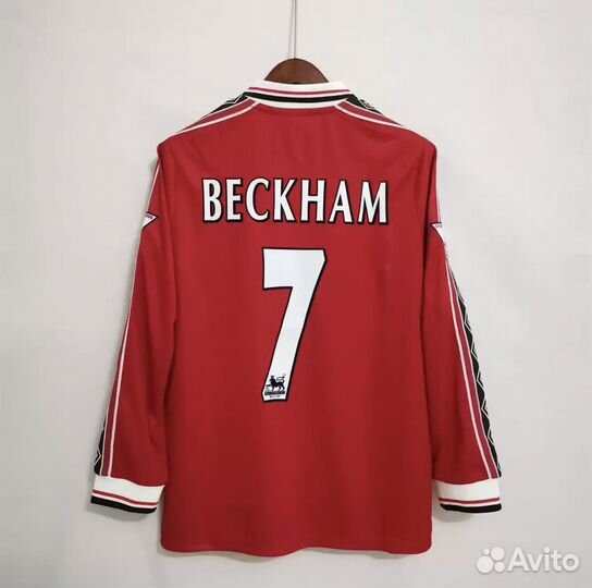 Ретро лонгслив Umbro Manchester United Beckham 7