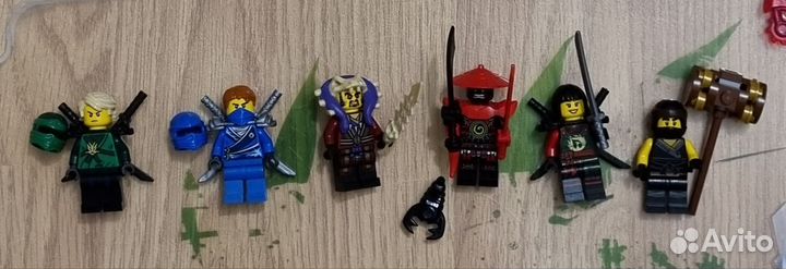 Lego ninjago минифигурки