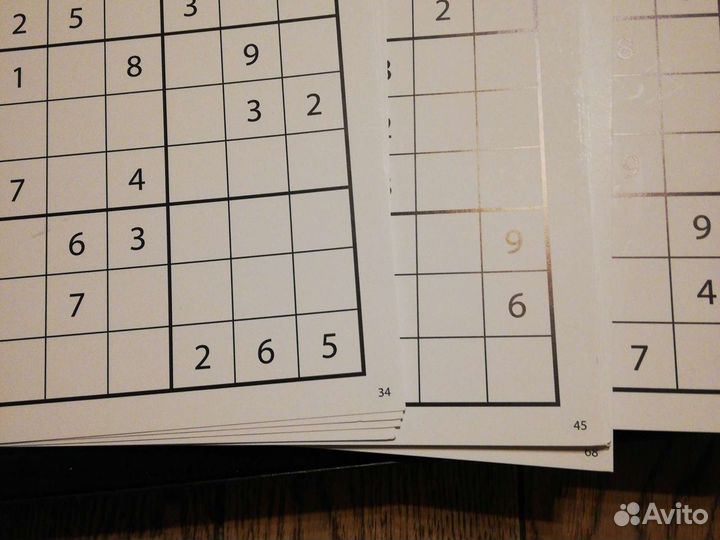 Судоку настольная игра Дания