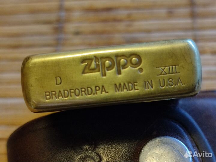 Зажигалка zippo с чехлом