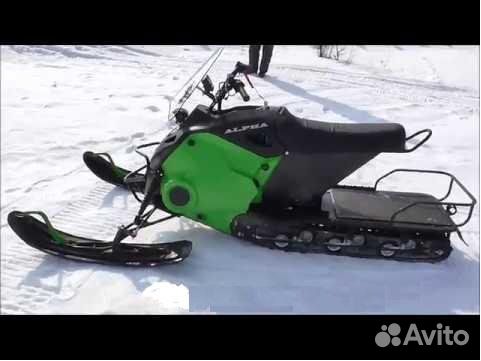 Снегоход Альфа Лидер 3 лонг