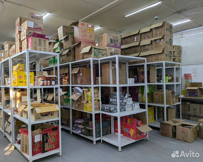 Сласти, закуски и лапша из Азии оптом