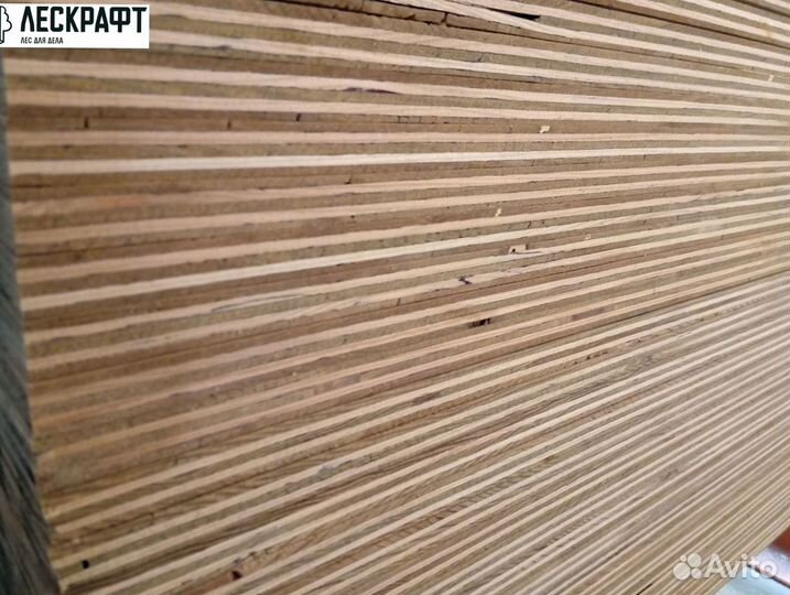 Фанера фсф 18*1220*2440 мм сорт 3/3 хвойная